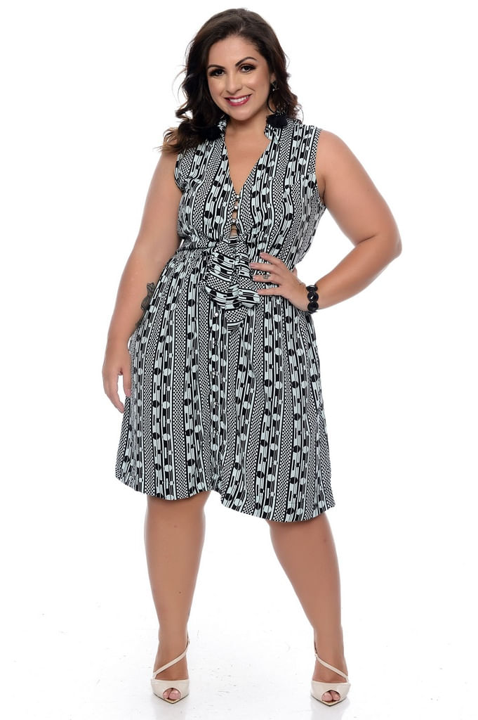 vestidos chemise plus size