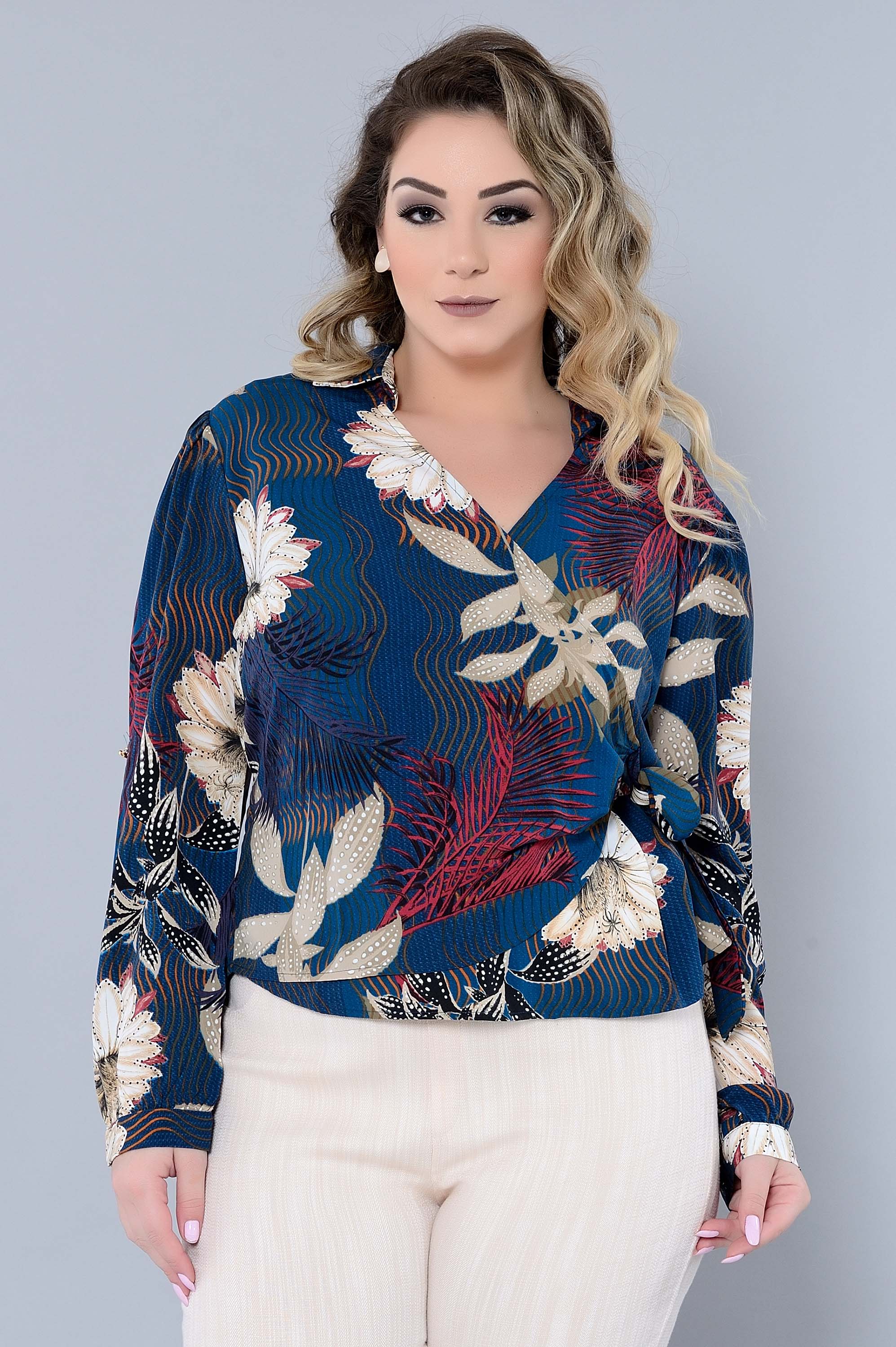 camisa plus size