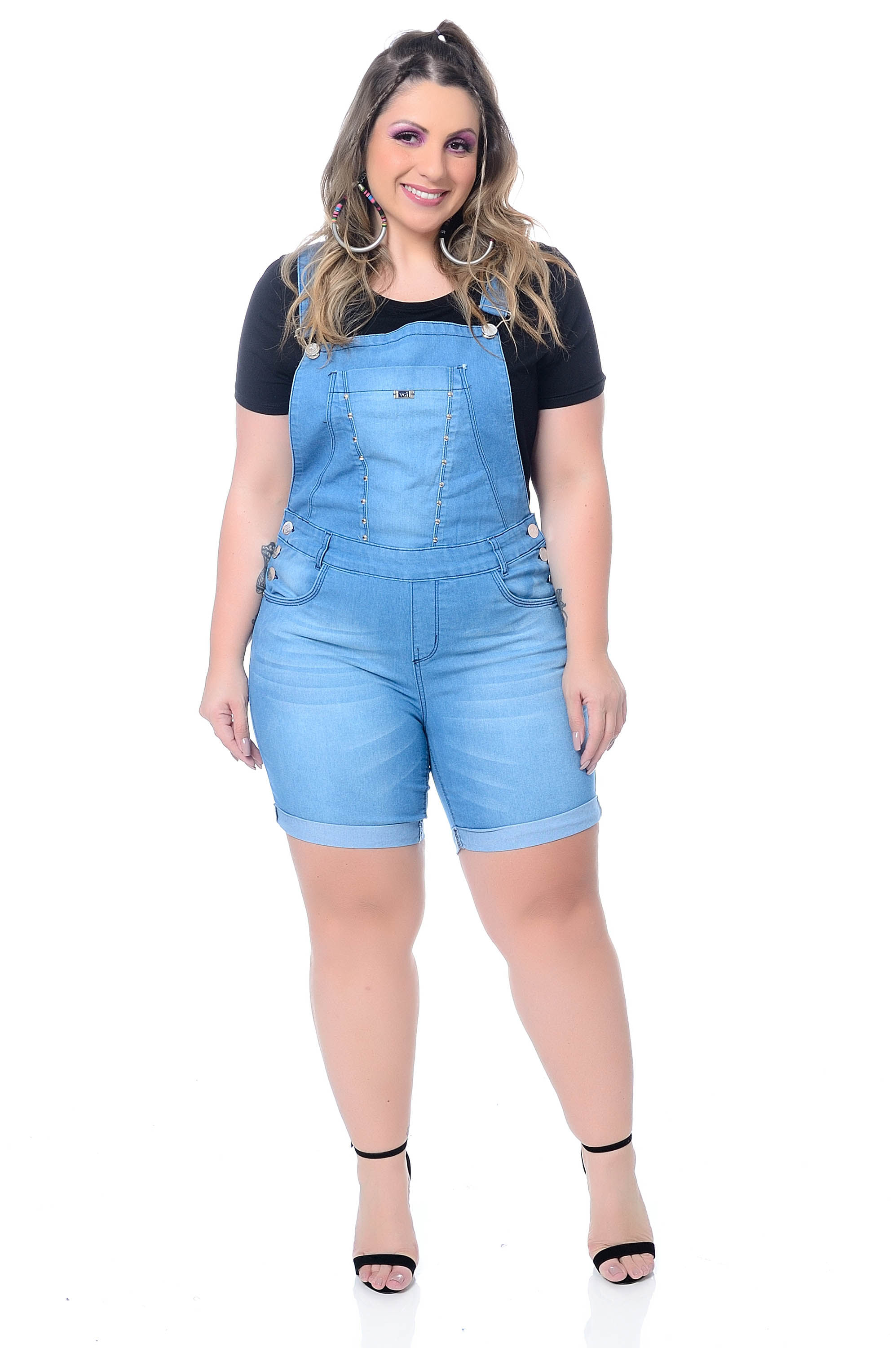 jardineira plus size