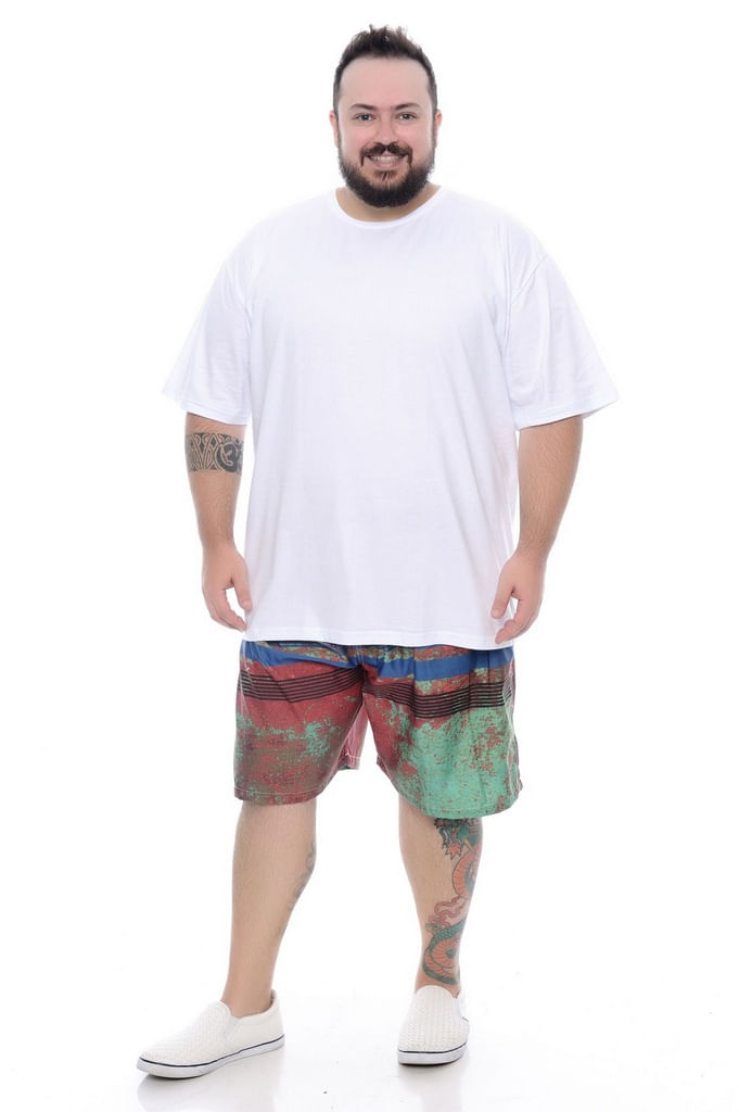 bermuda masculina plus size