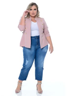 modelos de blazer plus size