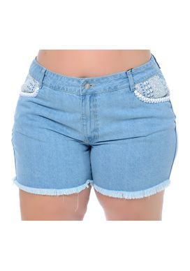 Shorts-Jeans-Delave-em-Algodao-com-Renda-no-Bolso-Plus-Size--4-