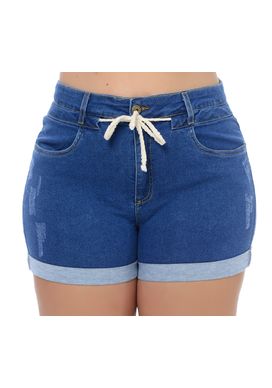 Shorts-Jeans-Moletinho-Comfort-com-Elastano-Plus-Size--2-