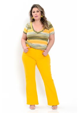 Blusa-Amarela-em-Viscose-Decote-V-Plus-Size--3-