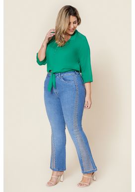 Calca-Flare-Jeans-com-Elastano-e-Aplicacoes-Plus-Size-5