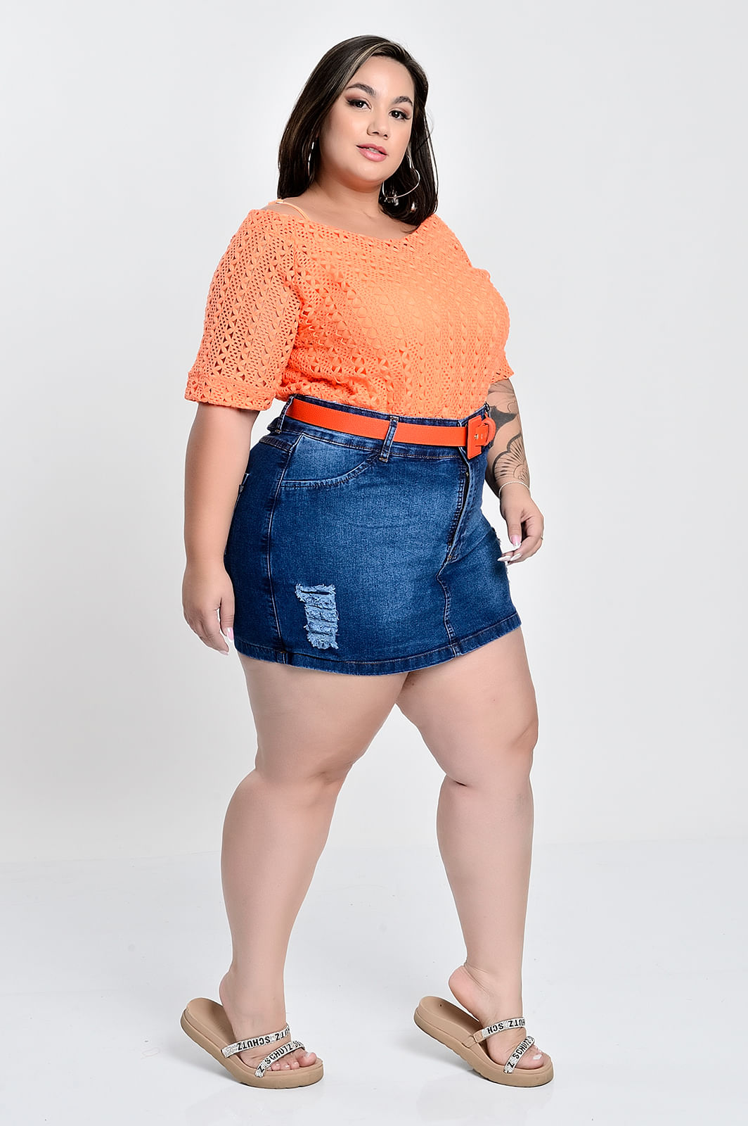 Short Alfaiataria Xadrez Com Faixa | Sommer